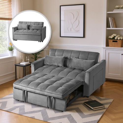 Modern classic velvet futon - classic,