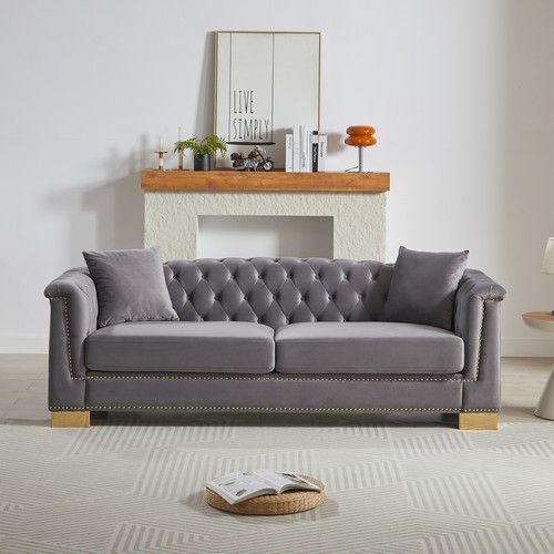Classic modern sofa - classic, sofa,84-inch